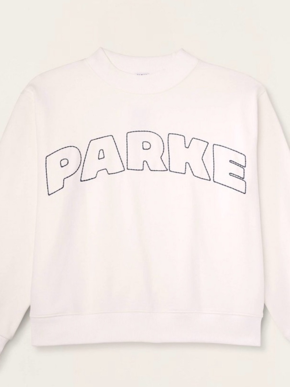 NWT Parke X Target Mockneck Pullover Cream